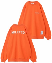 MILKFED. | STENCIL LOGO WIDE SWEAT TOP(スウェット)