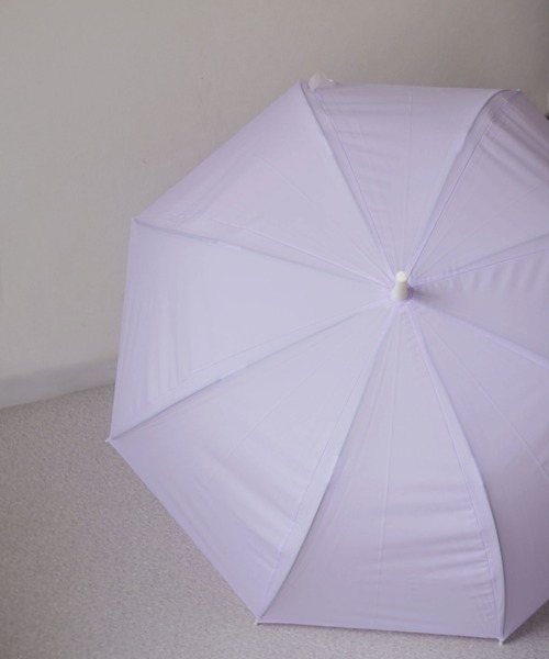 ammy.（エイミードット）の「【 DICTIONARY / ディクショナリー 】 ペールトーン カラー ドーム ビニール傘 / 60㎝（長傘・レディース・グレー/パープル/ミント/ピンク・FREE）」の4枚目の写真