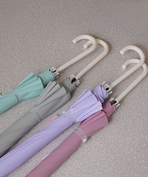 ammy.（エイミードット）の「【 DICTIONARY / ディクショナリー 】 ペールトーン カラー ドーム ビニール傘 / 60㎝（長傘・レディース・グレー/パープル/ミント/ピンク・FREE）」の14枚目の写真