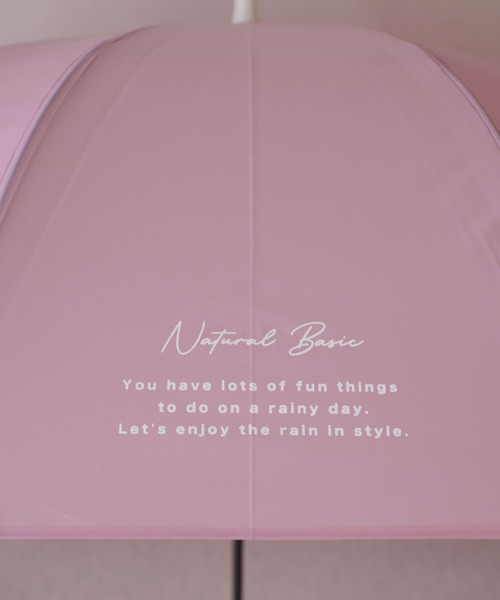 ammy.（エイミードット）の「【 DICTIONARY / ディクショナリー 】 ペールトーン カラー ドーム ビニール傘 / 60㎝（長傘・レディース・グレー/パープル/ミント/ピンク・FREE）」の12枚目の写真