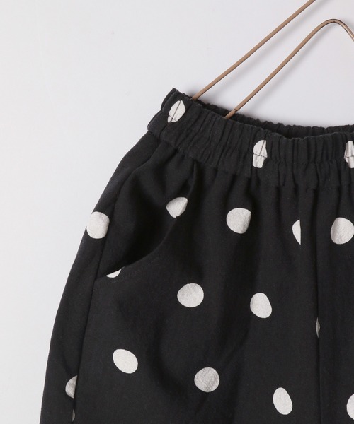 LOWRYS FARM(ローリーズファーム)の「コットンタックショートパンツ 185618(その他パンツ・キッズ・ブラック/ベージュ系その他2/ベージュ/イエロー/オレンジ・140cm/150cm/120cm/110cm/130cm)」の9枚目の写真