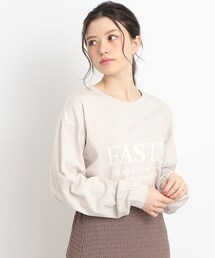 Cutie Blonde | 【着回し力◎】アソートプリント ロゴロンT(Tシャツ/カットソー)