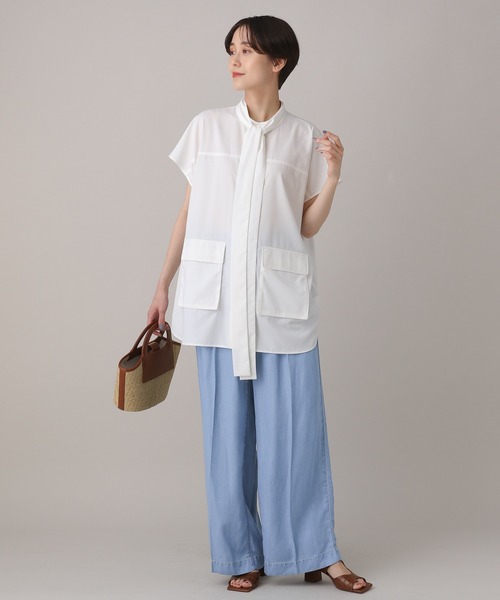 BARNYARDSTORM（バンヤードストーム）の「【WEB限定サイズ】ライトデニムパンツ（デニムパンツ・レディース・ダークブルー/インディゴブルー・1/2/0/00）」の5枚目の写真