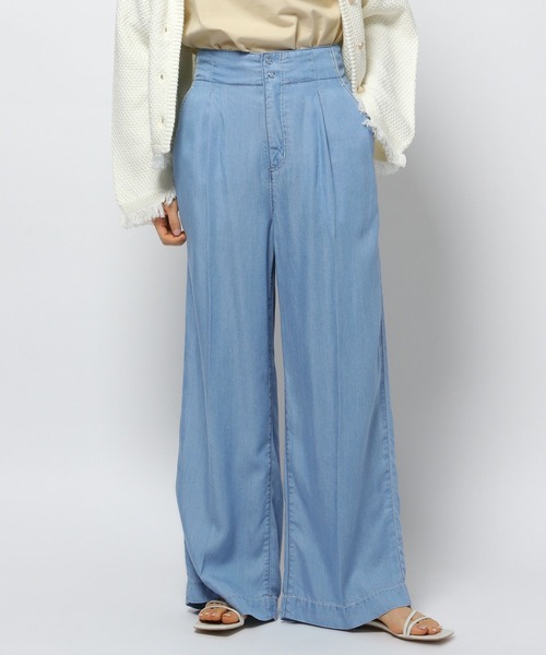 新品】バンヤードストーム ドロストワイドカットデニム インディゴ