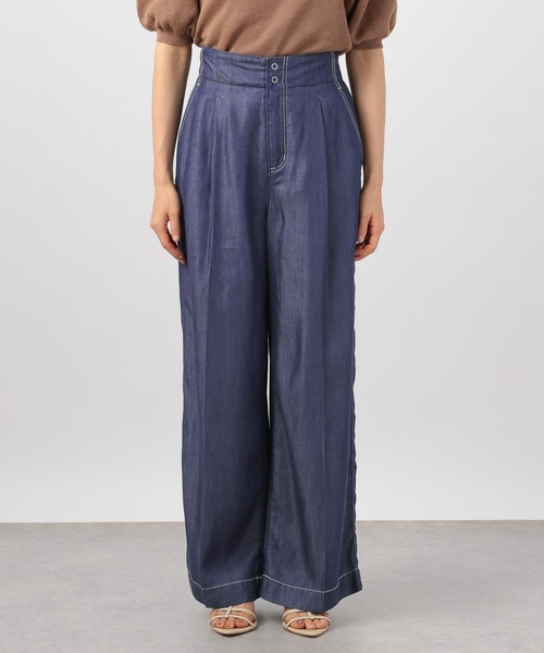 バンヤードストーム ソフトウエストワイドデニム サイズ1 人気ボトム