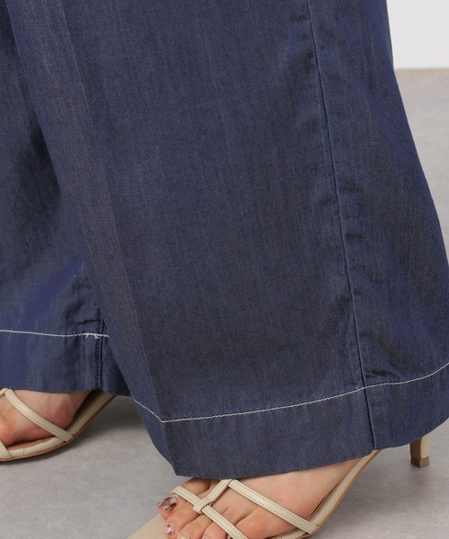 BARNYARDSTORM（バンヤードストーム）の「【WEB限定サイズ】ライトデニムパンツ（デニムパンツ・レディース・ダークブルー/インディゴブルー・1/2/0/00）」の19枚目の写真