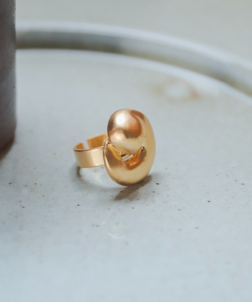 rapiecage（ラピエサージュ）の「デフォルメーションモチーフリング（リング・レディース・ゴールド/シルバー・FREE）」の9枚目の写真