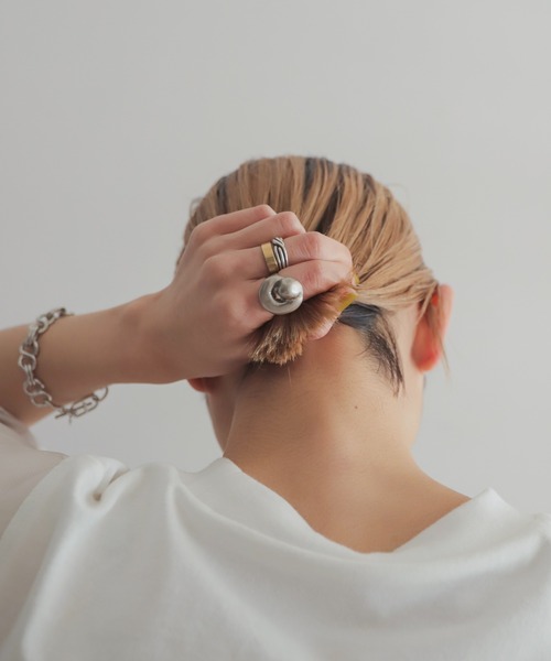 rapiecage（ラピエサージュ）の「デフォルメーションモチーフリング（リング・レディース・ゴールド/シルバー・FREE）」の3枚目の写真