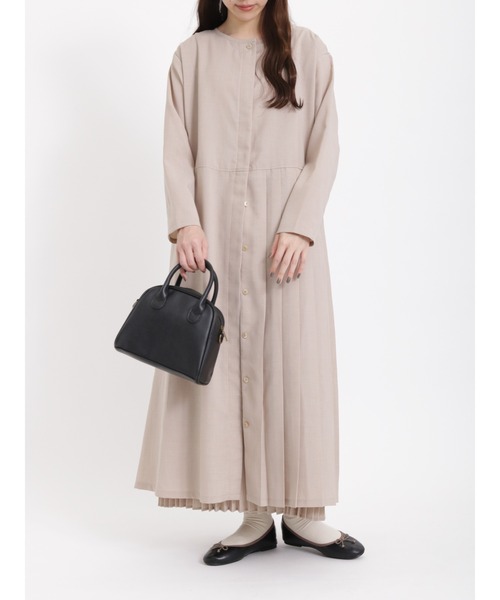 sm2rhythm(サマンサモスモスリズム)の「羽織りワンピース(ワンピース・レディース・ブラック/ベージュ・フリ-)」の8枚目の写真