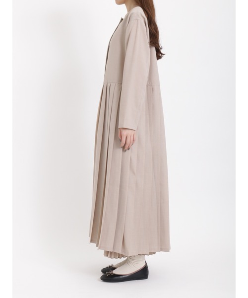 sm2rhythm(サマンサモスモスリズム)の「羽織りワンピース(ワンピース・レディース・ブラック/ベージュ・フリ-)」の10枚目の写真