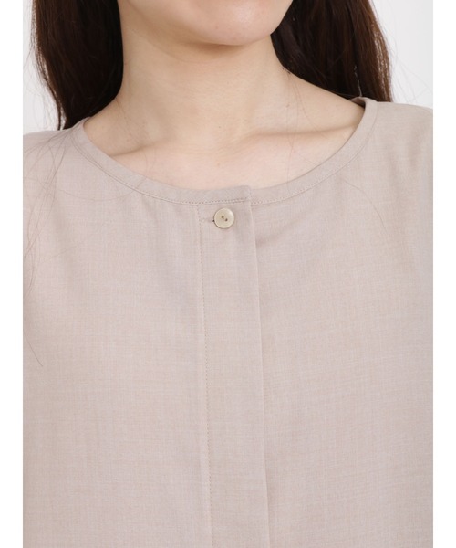 sm2rhythm(サマンサモスモスリズム)の「羽織りワンピース(ワンピース・レディース・ブラック/ベージュ・フリ-)」の12枚目の写真