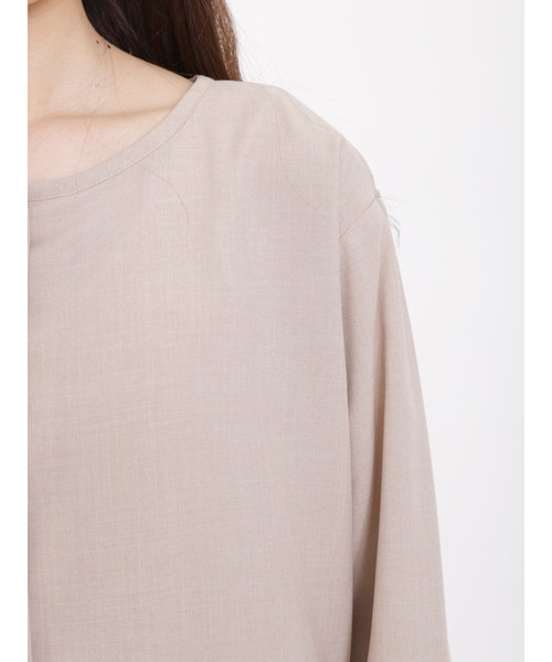 sm2rhythm(サマンサモスモスリズム)の「羽織りワンピース(ワンピース・レディース・ブラック/ベージュ・フリ-)」の13枚目の写真