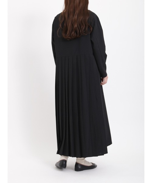 sm2rhythm(サマンサモスモスリズム)の「羽織りワンピース(ワンピース・レディース・ブラック/ベージュ・フリ-)」の6枚目の写真