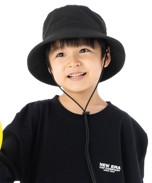 NEW ERA（ニューエラ）の「ニューエラキッズ アドベンチャーライト 無地 ONSPOTZ別注（ハット・キッズ・ブラック/ベージュ・L/XL/M/L/S/M）」の3枚目の写真