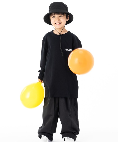 NEW ERA（ニューエラ）の「ニューエラキッズ アドベンチャーライト 無地 ONSPOTZ別注（ハット・キッズ・ブラック/ベージュ・L/XL/M/L/S/M）」の7枚目の写真