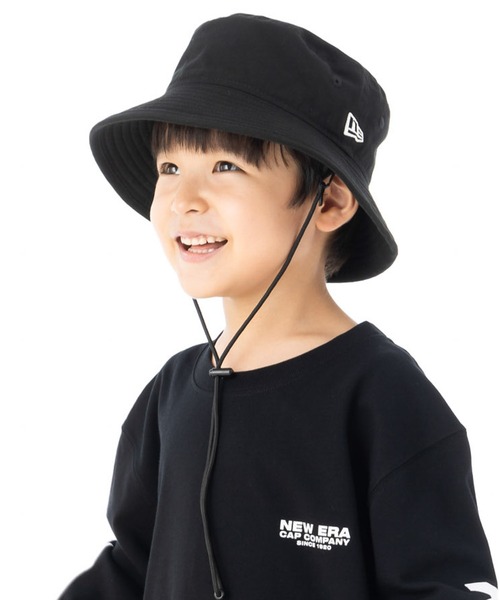 NEW ERA（ニューエラ）の「ニューエラキッズ アドベンチャーライト 無地 ONSPOTZ別注（ハット・キッズ・ブラック/ベージュ・L/XL/M/L/S/M）」の4枚目の写真