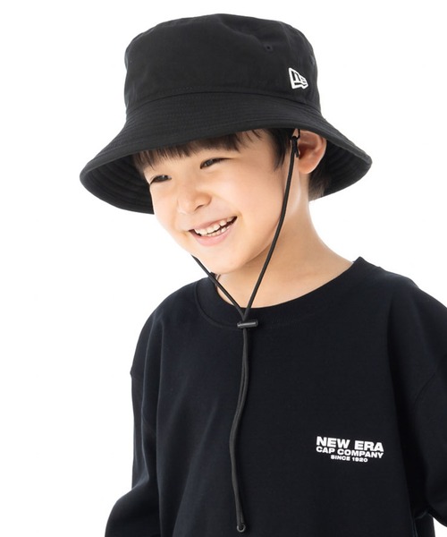 NEW ERA（ニューエラ）の「ニューエラキッズ アドベンチャーライト 無地 ONSPOTZ別注（ハット・キッズ・ブラック/ベージュ・L/XL/M/L/S/M）」の5枚目の写真
