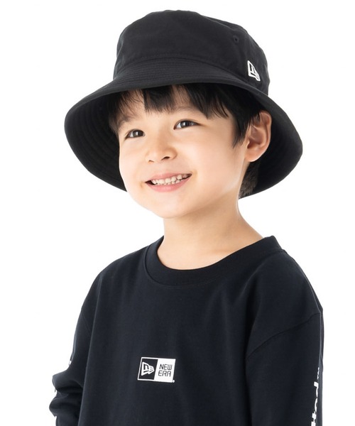NEW ERA（ニューエラ）の「ニューエラキッズ アドベンチャーライト 無地 ONSPOTZ別注（ハット・キッズ・ブラック/ベージュ・L/XL/M/L/S/M）」の6枚目の写真