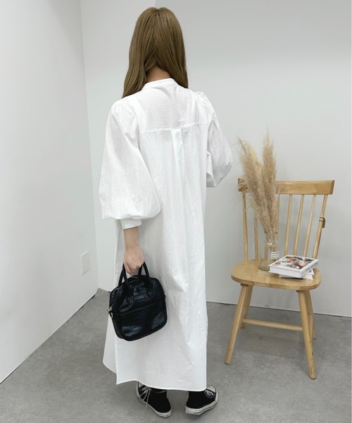 apres jour(アプレジュール)の「アソートシャツワンピース【ZOZOTOWN限定アイテム】(シャツワンピース・レディース・ミント/オフホワイト/ネイビー・フリー/X-LARGE)」の12枚目の写真
