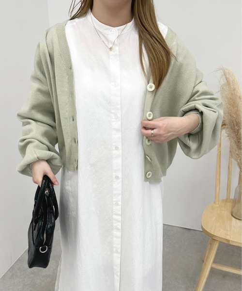 apres jour(アプレジュール)の「アソートシャツワンピース【ZOZOTOWN限定アイテム】(シャツワンピース・レディース・ミント/オフホワイト/ネイビー・フリー/X-LARGE)」の5枚目の写真