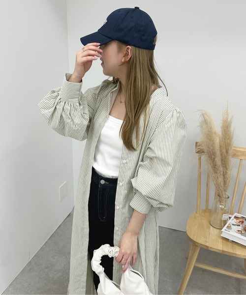 apres jour(アプレジュール)の「アソートシャツワンピース【ZOZOTOWN限定アイテム】(シャツワンピース・レディース・ミント/オフホワイト/ネイビー・フリー/X-LARGE)」の14枚目の写真