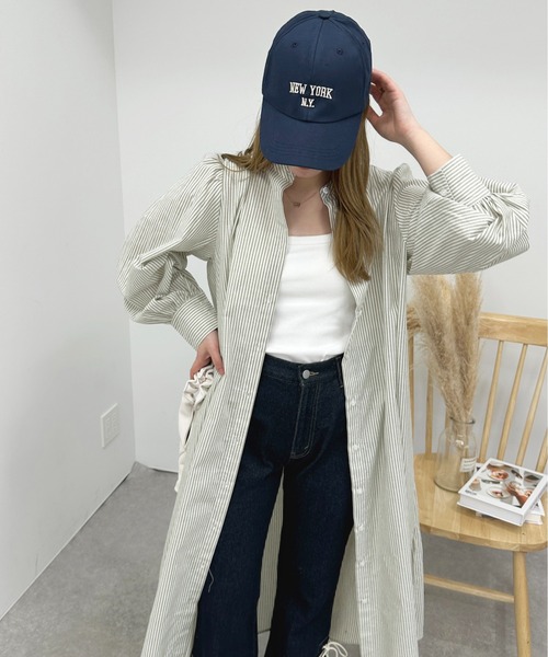 apres jour(アプレジュール)の「アソートシャツワンピース【ZOZOTOWN限定アイテム】(シャツワンピース・レディース・ミント/オフホワイト/ネイビー・フリー/X-LARGE)」の15枚目の写真