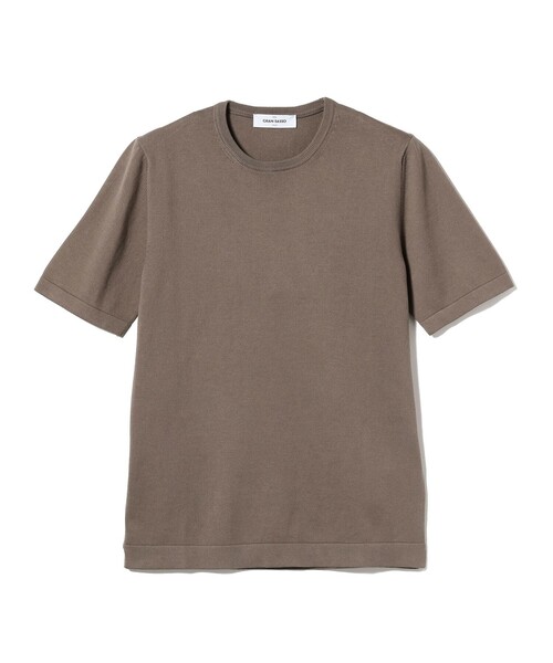 最低価格の GRAN SASSO / 12ゲージ クルーネック ニット Tシャツ（Tシャツ トップス