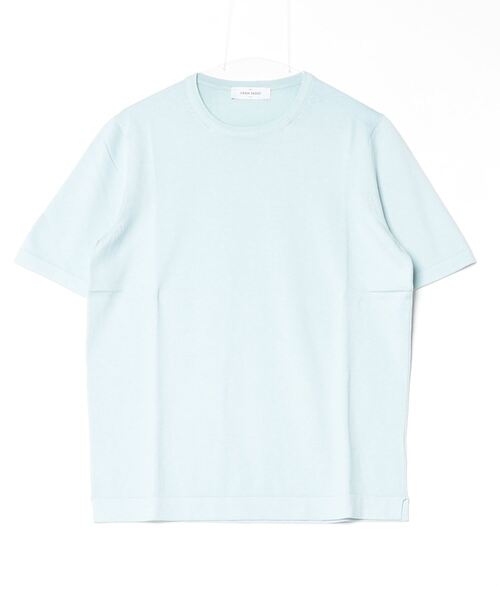 ぼんさん専用　新品未使用　GRANSASSOニットTシャツ　サイズ52 セール】【GRANSASSO / グランサッソ】リネンコットン ニットT