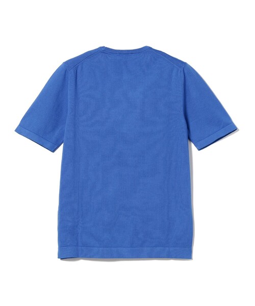 GRAN SASSO 売れ筋商品|||グランサッソ Tシャツ トップス レディース Tops Blue GRAN SASSO / 12ゲージ クルーネック ニット Tシャツ（Tシャツ