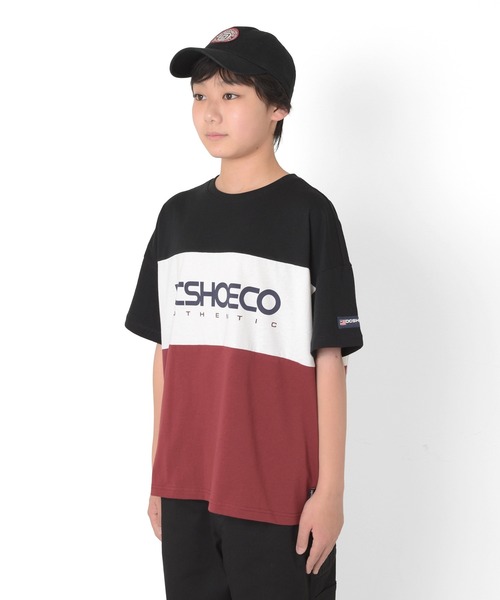 GLAZOS（グラソス）の「【DC】カラーブロッキングプリントビッグ半袖Tシャツ（Tシャツ/カットソー・キッズ・ブラック/グリーン・150cm/160cm）」の9枚目の写真