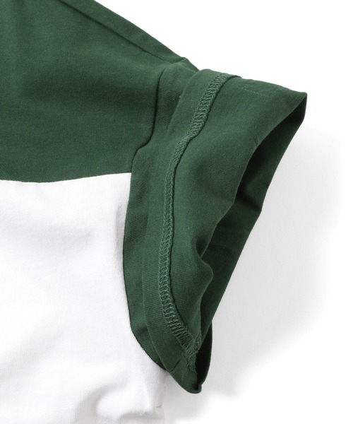 GLAZOS（グラソス）の「【DC】カラーブロッキングプリントビッグ半袖Tシャツ（Tシャツ/カットソー・キッズ・ブラック/グリーン・150cm/160cm）」の4枚目の写真