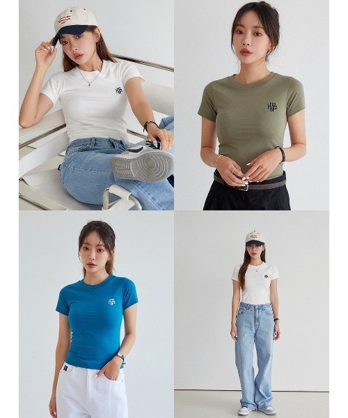 A'GEM/9 × .kom『muah muah/ムーアムーア』STITCH LOGO BASIC