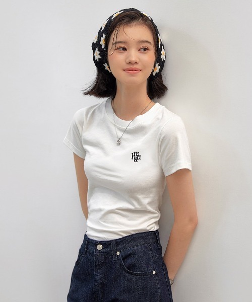 tシャツ A'GEM/9 × .kom 「muah muah/ムーアムーア」Semi-open logo short sleeve t-shirt / A'GEM/9 × .kom『muah muah/ムーアムーア』 GRAPHIC STANDARD T