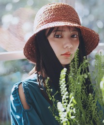 N.（N. Natural Beauty Basic） | ◆ラフィア丸天ハット(ハット)