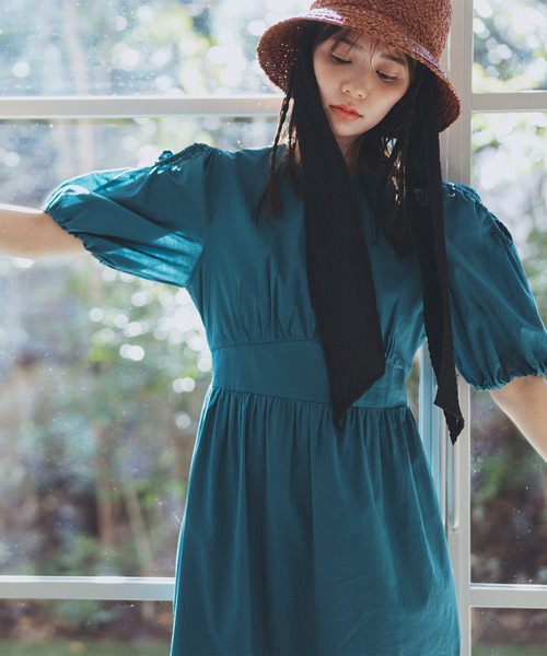 N.（N. Natural Beauty Basic）（エヌエヌナチュラルビューティーベーシック）の「◆ラフィア丸天ハット（ハット・レディース・ナチュラル/ブラウン・ﾌﾘ-）」の10枚目の写真