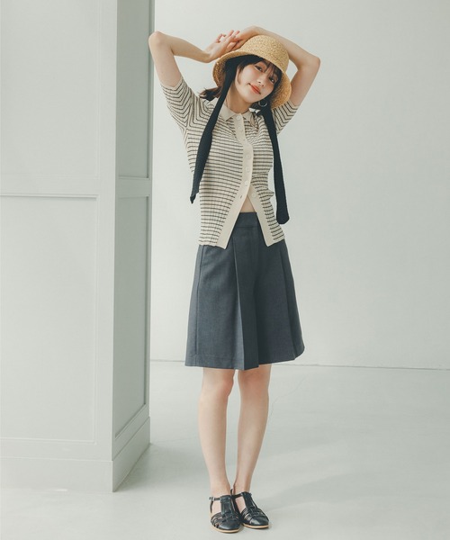 N.（N. Natural Beauty Basic）（エヌエヌナチュラルビューティーベーシック）の「◆ラフィア丸天ハット（ハット・レディース・ナチュラル/ブラウン・ﾌﾘ-）」の12枚目の写真