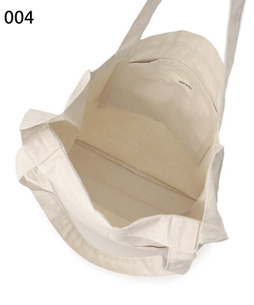 SHOO・LA・RUE（シューラルー）の「◆マルシェバッグ（トートバッグ・レディース・カーキ/アイボリー/ブルー/ベージュ・00）」の10枚目の写真