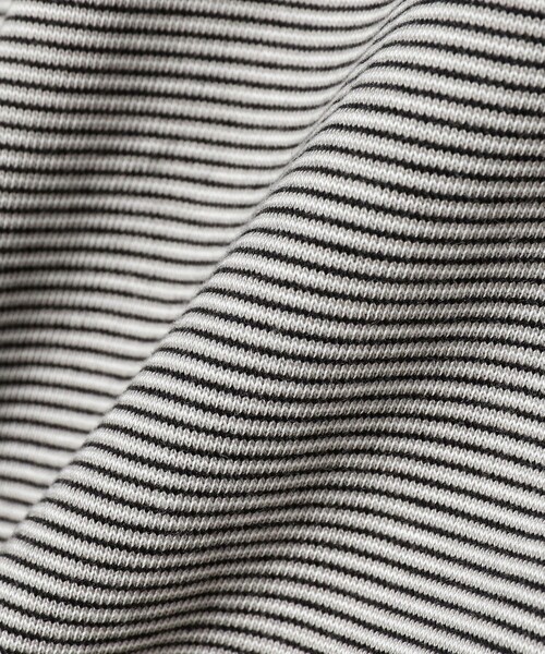 BEAMS（ビームス）の「BEAMS / マイクロ ボーダー Tシャツ（Tシャツ/カットソー・メンズ・ブルー/ブラック・L/XL/M/S）」の17枚目の写真