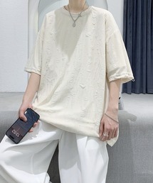 FVLMEN | 【FVLMEN】damage design halfsleeve tee/ダメージ デザイン ハーフスリーブ T(Tシャツ/カットソー)
