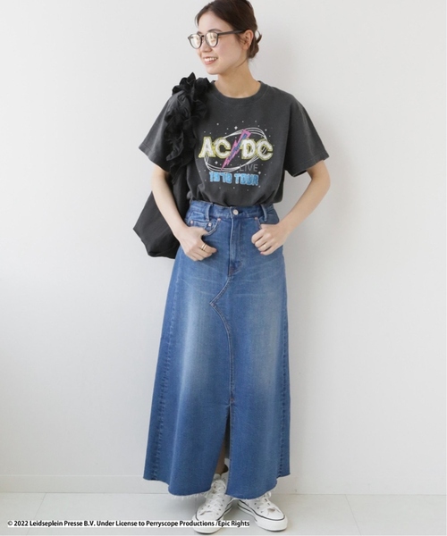 JOURNAL STANDARD relume（ジャーナルスタンダード　レリューム）の「《追加2》【GOOD ROCK SPEED/グッドロックスピード】ロックTEE（Tシャツ/カットソー・レディース・ブラック/スミクロ/ホワイト系その他・SMALL/LARGE）」の4枚目の写真
