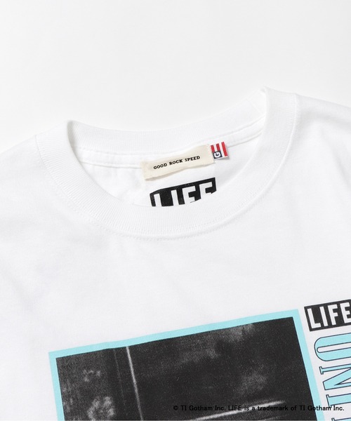 GOOD ROCK SPEED(グッドロックスピード)の「GOOD ROCK SPEED/グッドロックスピード LIFE TEE Tシャツ(Tシャツ/カットソー・レディース・ホワイト・FREE)」の2枚目の写真