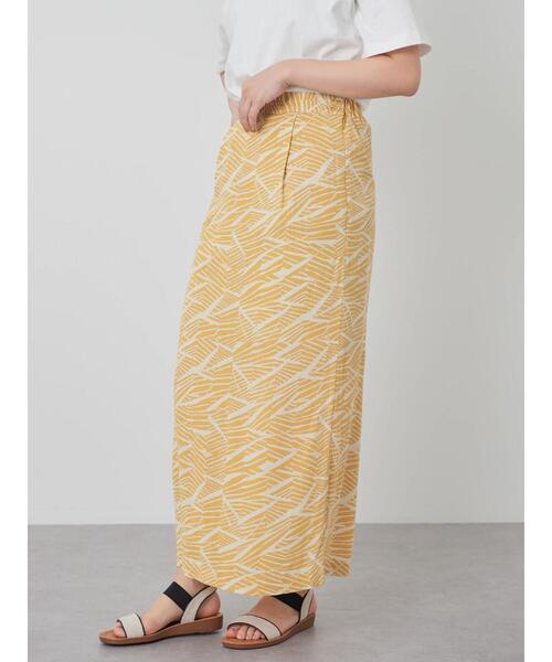 KBF（ケイビーエフ）の「KBF アフリカ柄スカート（スカート・レディース・ブルーグリーン/イエロー・FREE）」の16枚目の写真