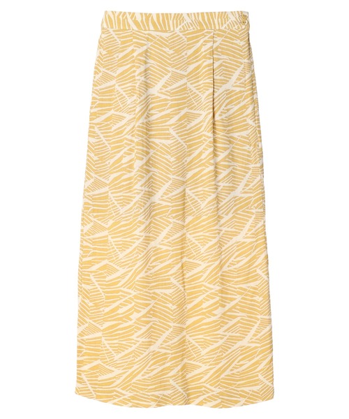 KBF（ケイビーエフ）の「KBF アフリカ柄スカート（スカート・レディース・ブルーグリーン/イエロー・FREE）」の12枚目の写真