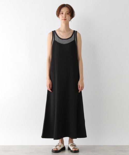 LEPSIM(レプシィム)の「フクレジャガードキャミワンピース 199308(ワンピース・レディース・ブラック/イエロー/アイボリー・FREE)」の7枚目の写真