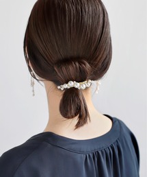 ビジュー パール」に該当するバレッタ/ヘアクリップファッション