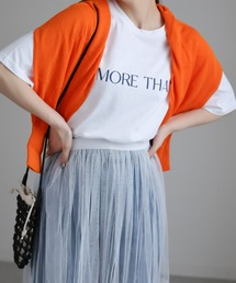 シンプルロゴプリントTシャツ