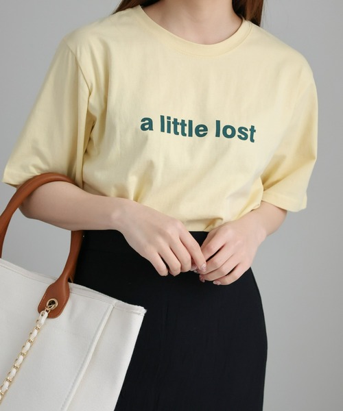 sakishimatokyo（サキシマトーキョー）の「シンプルロゴプリントTシャツ（Tシャツ/カットソー・レディース・アイボリー/ブラック/ライトブルー/ブラック系その他/ライトイエロー/ホワイト系その他2/オフホワイト/ホワイト系その他/ホワイト・FREE）」の21枚目の写真