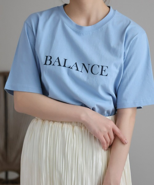 sakishimatokyo（サキシマトーキョー）の「シンプルロゴプリントTシャツ（Tシャツ/カットソー・レディース・アイボリー/ブラック/ライトブルー/ブラック系その他/ライトイエロー/ホワイト系その他2/オフホワイト/ホワイト系その他/ホワイト・FREE）」の22枚目の写真