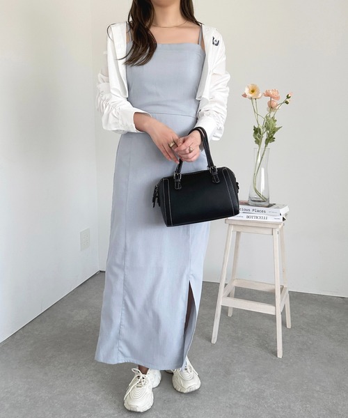 apres jour(アプレジュール)の「ドロストスリーブショートシャツ【ZOZOTOWN限定アイテム】(シャツ/ブラウス・レディース・ベビーピンク/サックスブルー/オフホワイト・フリー/X-LARGE)」の13枚目の写真