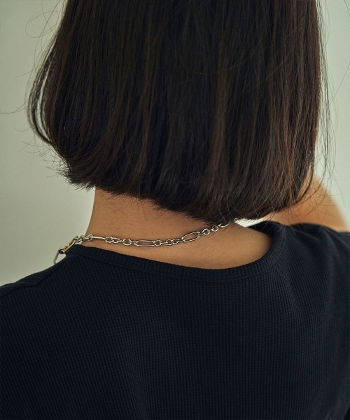 marjour（マージュール）の「CLIP LIKE CHAIN NECKLACE（ネックレス・レディース・シルバー・FREE）」の8枚目の写真